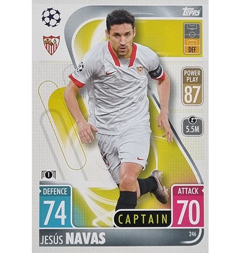 Topps Champions League 2021/2022 Nr 246 Jesus Navas