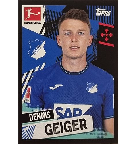 Topps Bundesliga Sticker Saison 2021/2022 Nr 246 Dennis Geiger