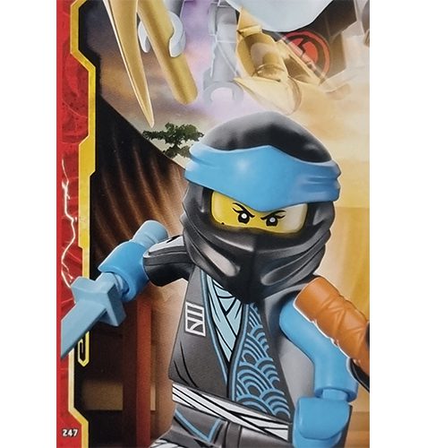 Lego Ninjago Serie 7 Trading Cards Geheimnisse der Tiefe - Nr 247 Puzzle