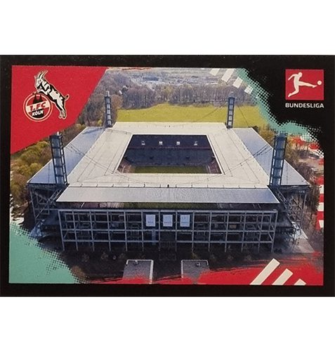 Topps Bundesliga Sticker Saison 2021/2022 Nr 025 Rheinenergiestadion