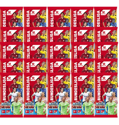 Topps Match Attax 2021/22 Bundesliga 25x Booster