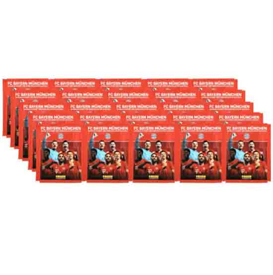 Panini Bayern München Sticker 25 Stickertüten