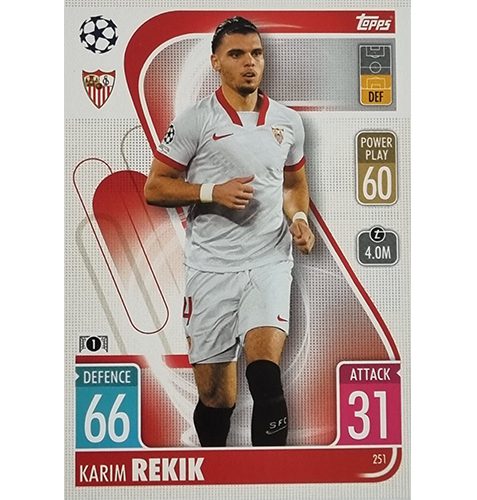 Topps Champions League 2021/2022 Nr 251 Karim Rerik