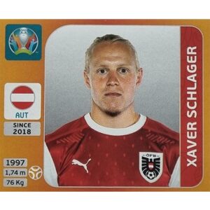 Panini EURO 2020 Sticker Nr 251 Xaver Schlager