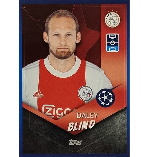 Topps Champions League 2021/2022 Nr 252 Daley Blind