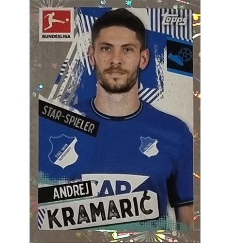 Topps Bundesliga Sticker Saison 2021/2022 Nr 252 Andrej Kramaric