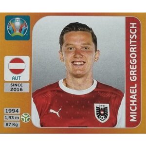 Panini EURO 2020 Sticker Nr 254 Michael Greogoritsch