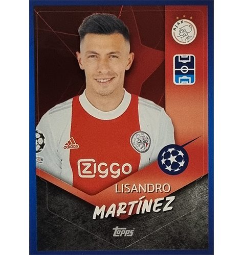 Topps Champions League 2021/2022 Nr 255 Lisandro Martinez