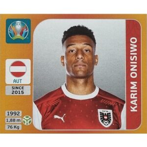 Panini EURO 2020 Sticker Nr 255 Karim Onisiwo