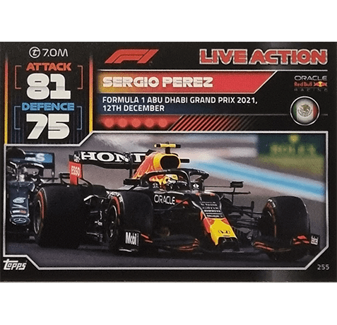 Topps Formula 1 Turbo Attax 2022 Trading Cards Nr 255