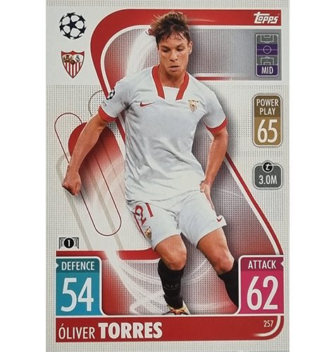 Topps Champions League 2021/2022 Nr 257 Oliver Torres