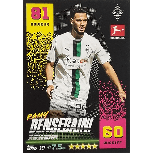 Topps Match Attax Bundesliga 2022-23 - Nr 257 Ramy Bensebaini