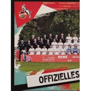 Topps Bundesliga Sticker Saison 2021/2022 Nr 258 Mannschaftsfoto