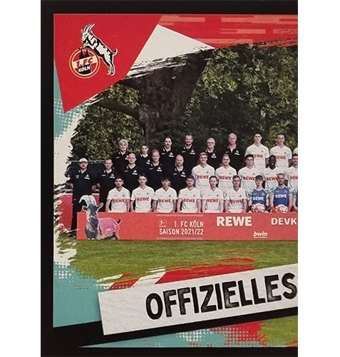 Topps Bundesliga Sticker Saison 2021/2022 Nr 258 Mannschaftsfoto