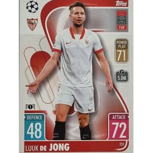 Topps Champions League 2021/2022 Nr 259 Luuk De Jong