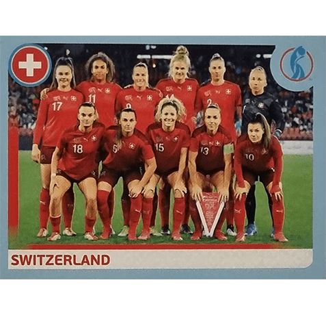 Panini Frauen EM 2022 Sticker - Nr 026 Switzerland