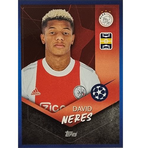 Topps Champions League Sticker 2021/2022 Nr 260 David Neres