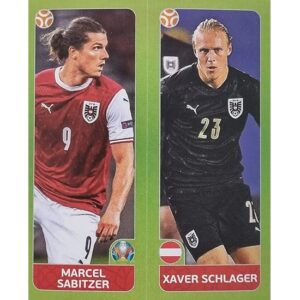 Panini EURO 2020 Sticker Nr 260 Sabitzer Schlager