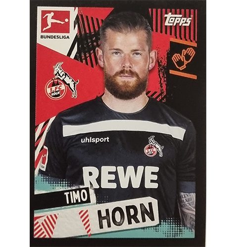 Topps Bundesliga Sticker Saison 2021/2022 Nr 260 Timo Horn