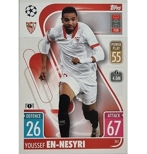 Topps Champions League 2021/2022 Nr 261 Youssef En Nesyri