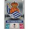 Topps Champions League 2021/2022 Nr 262 Real Sociedad De Futbal Team Badge