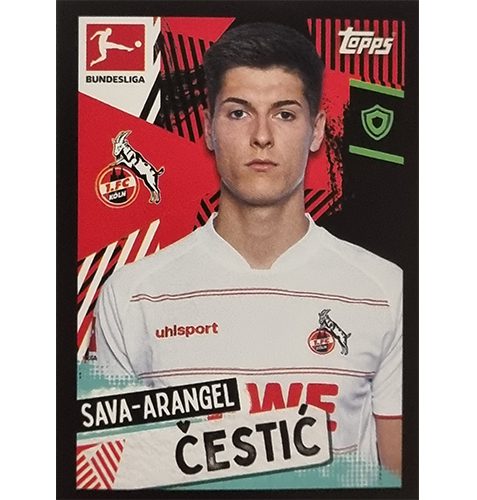 Topps Bundesliga Sticker Saison 2021/2022 Nr 263 Sava Arangel Cestic