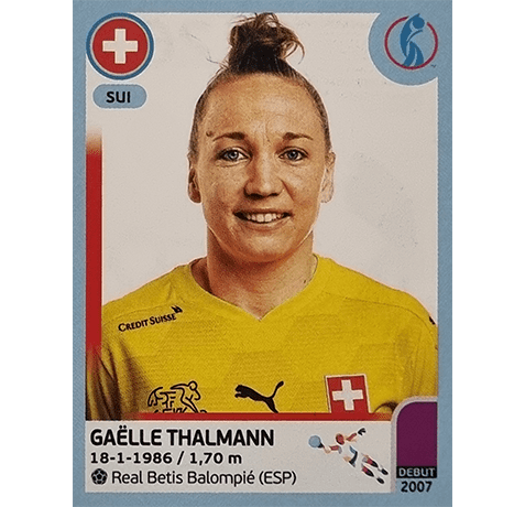 Panini Frauen EM 2022 Sticker - Nr 263 Gaelle Thalmann