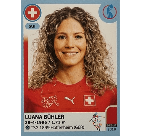 Panini Frauen EM 2022 Sticker - Nr 265 Luana Bühler