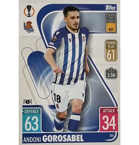 Topps Champions League 2021/2022 Nr 266 Andoni Gorosabel