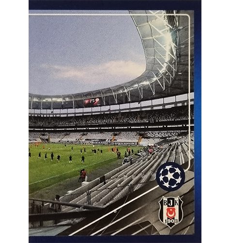 Topps Champions League Sticker 2021/2022 Nr 266 Besiktas Istanbul