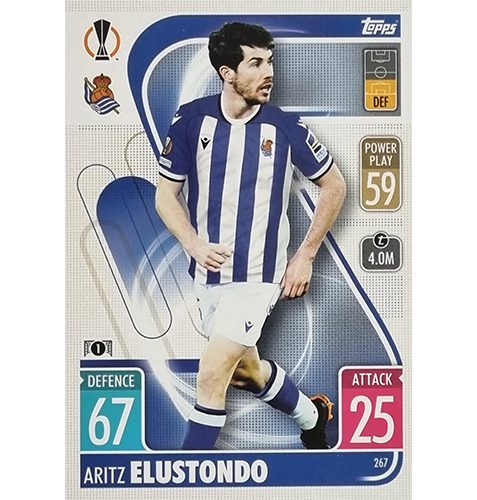 Topps Champions League 2021/2022 Nr 267 Aritz Elustondo