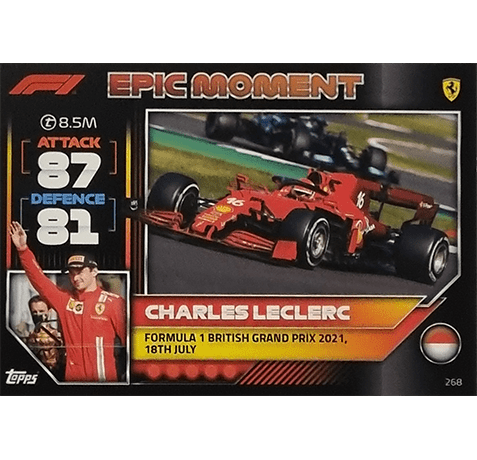 Topps Formula 1 Turbo Attax 2022 Trading Cards Nr 268