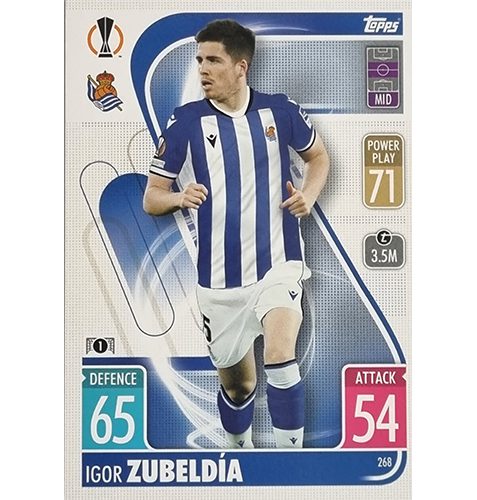 Topps Champions League 2021/2022 Nr 268 Igor Zubeldia