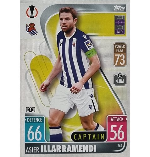 Topps Champions League 2021/2022 Nr 269 Asier Illarramendi