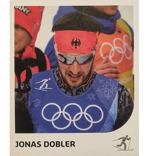 Panini Winterspiele 2022 Peking Sticker Nr 027 Jonas Dobler