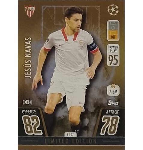 Topps Champions League 2021/2022 LE 27 Jesus Navas