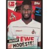 Topps Bundesliga Sticker Saison 2021/2022 Nr 271 Anthony Modeste