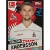 Topps Bundesliga Sticker Saison 2021/2022 Nr 272 Sebastian Andersson