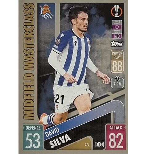 Topps Champions League 2021/2022 Nr 273 David Silva