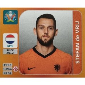 Panini EURO 2020 Sticker Nr 274 Stefan de Vrij