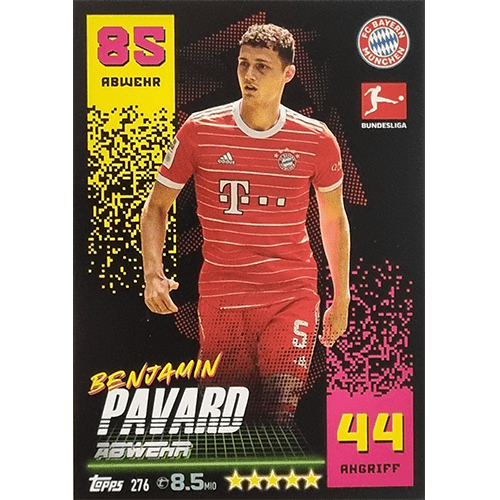 Topps Match Attax Bundesliga 2022-23 - Nr 276 Benjamin Pavard