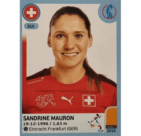 Panini Frauen EM 2022 Sticker - Nr 276 Sandrine Mauron