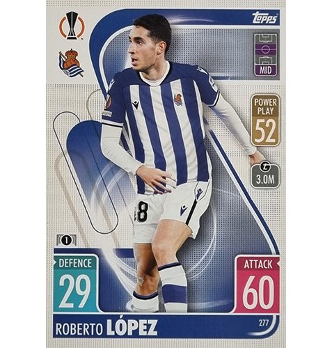 Topps Champions League 2021/2022 Nr 277 Roberto Lopez