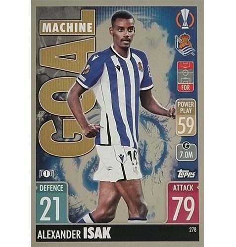 Topps Champions League 2021/2022 Nr 278 Alexander Isak