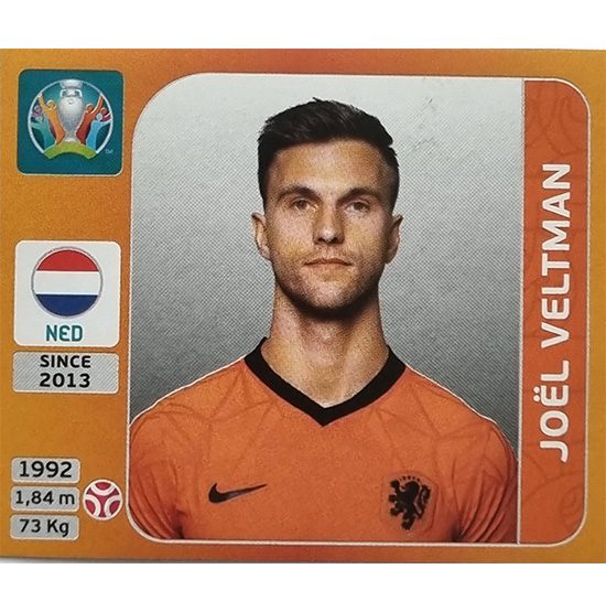 Panini EURO 2020 Sticker Nr 278 Joel Veltman