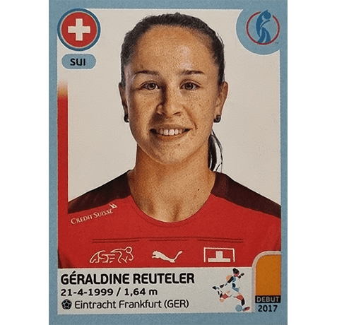 Panini Frauen EM 2022 Sticker - Nr 278 Gerladine Reuteler