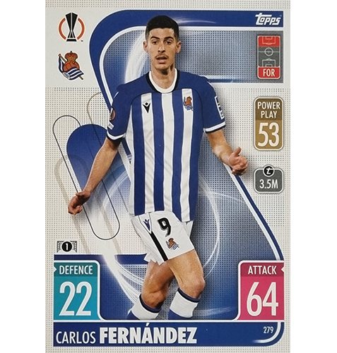 Topps Champions League 2021/2022 Nr 279 Carlos Fernandez