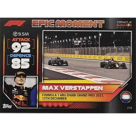 Topps Formula 1 Turbo Attax 2022 Trading Cards Nr 279