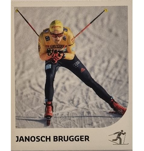 Panini Winterspiele 2022 Peking Sticker Nr 028 Janosch Brugger