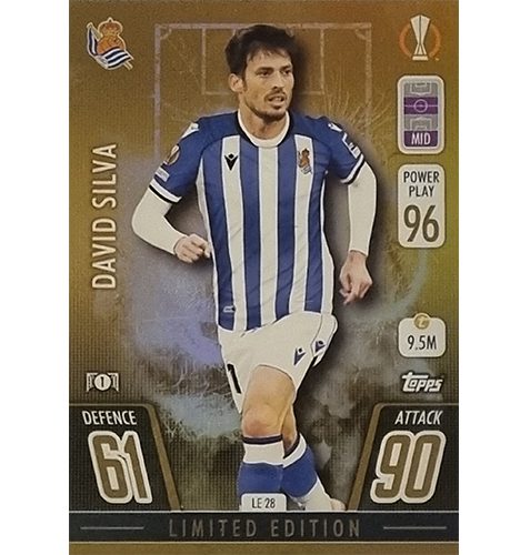 Topps Champions League 2021/2022 LE 28 David Silva